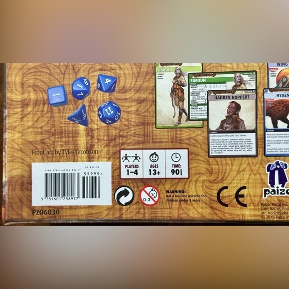 NEW Pathfinder Adventure Card Game MUMMY’S MASK base Set - Picture 3 of 3